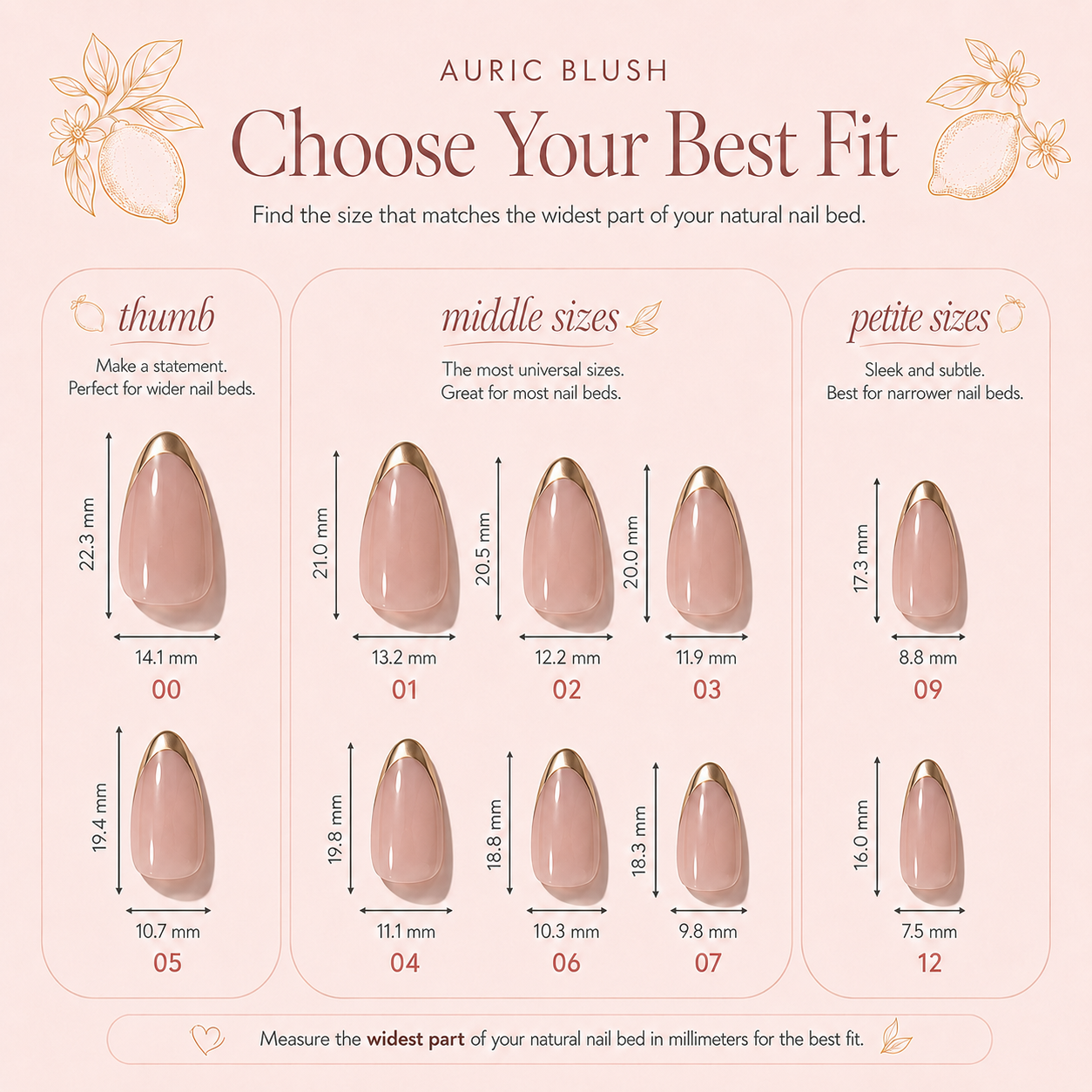 Auric Blush Press-On Nails