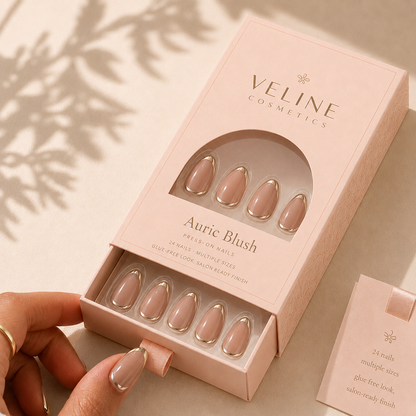 Auric Blush Press-On Nails