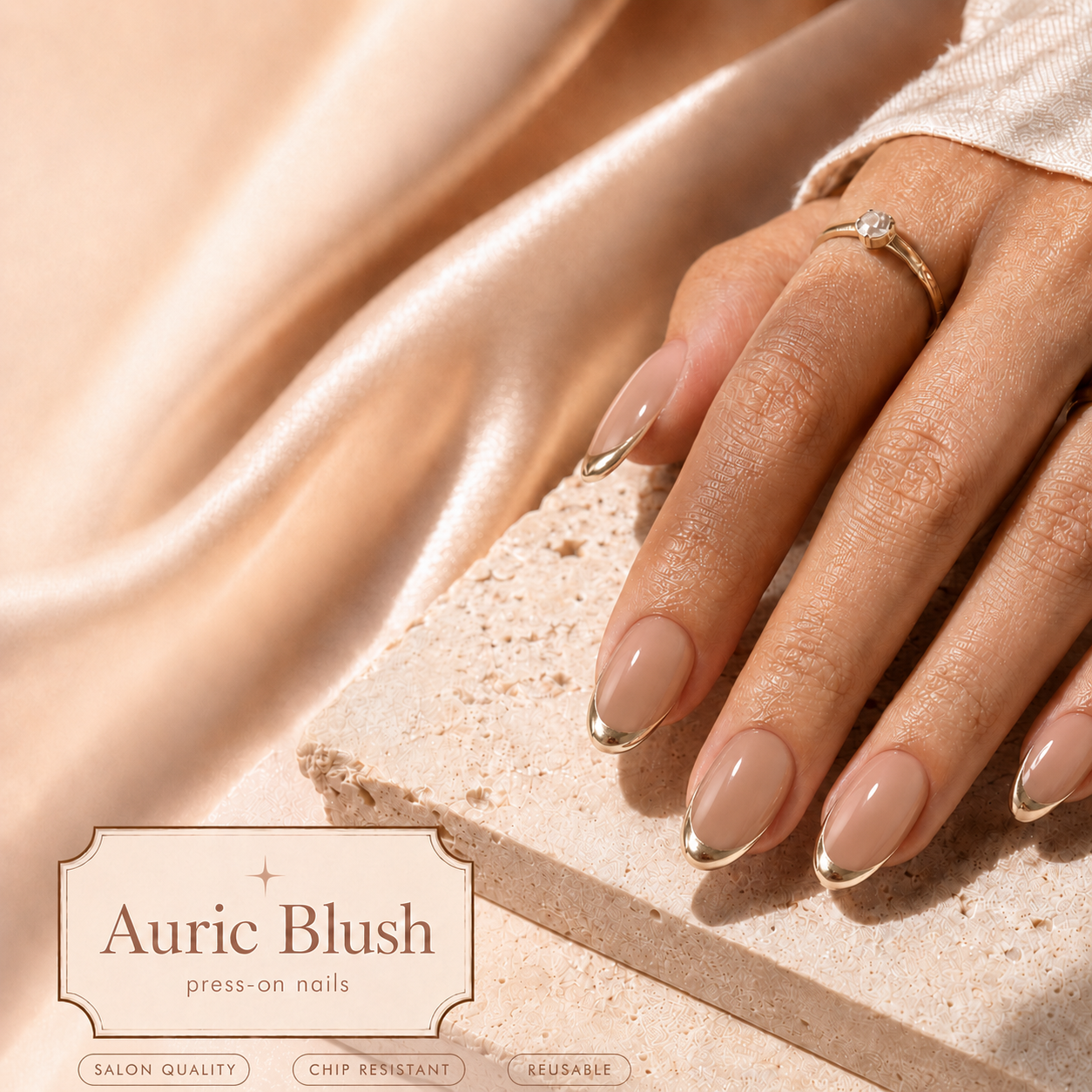 Auric Blush Press-On Nails