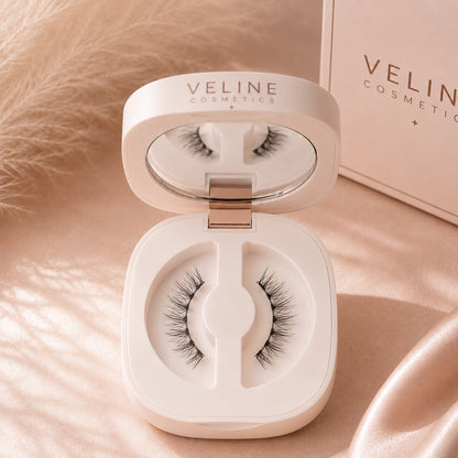 Veline Lash Lift in case lifestyle – magnetic lash collection