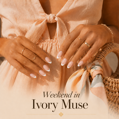 Ivory Muse Press-On Nails