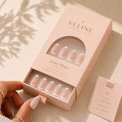 Ivory Muse Press-On Nails